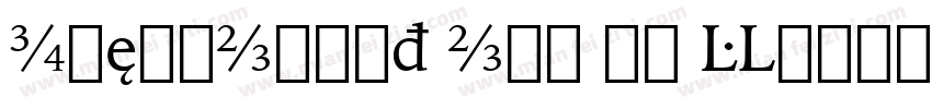 IowanOldSt OSF BT Roman字体转换
